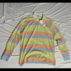 NWT - Zara Stripped Rugby Shirt - XL